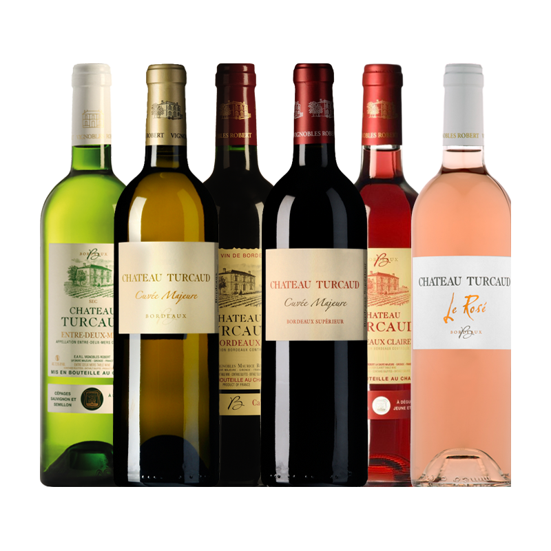 Caisse de vin à offrir, coffret cadeau Premium, château Majoureau